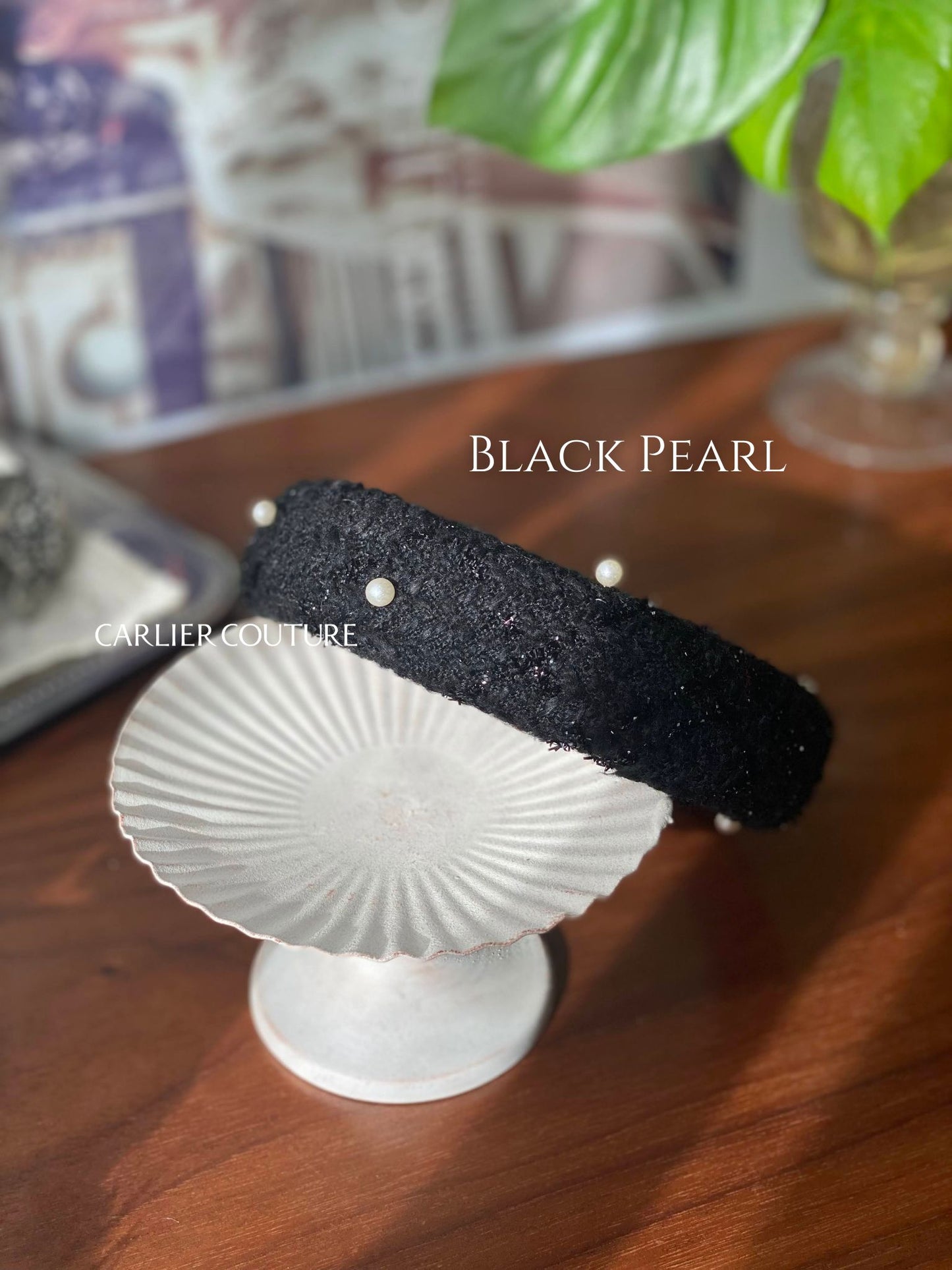 【即納品】Tweed カチューシャ【FLAT】