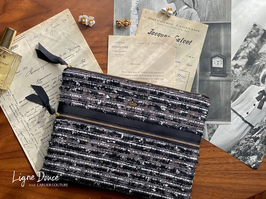 【ご予約専用ページ】フランス製ミックスツイードのiPadスリーブ【新色追加!】