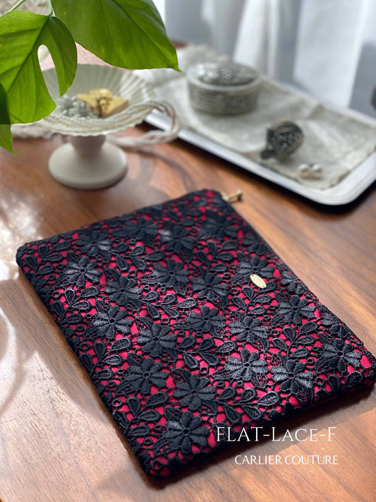 【即納品】さまざまなレースのポーチ・Flat【現品限り】