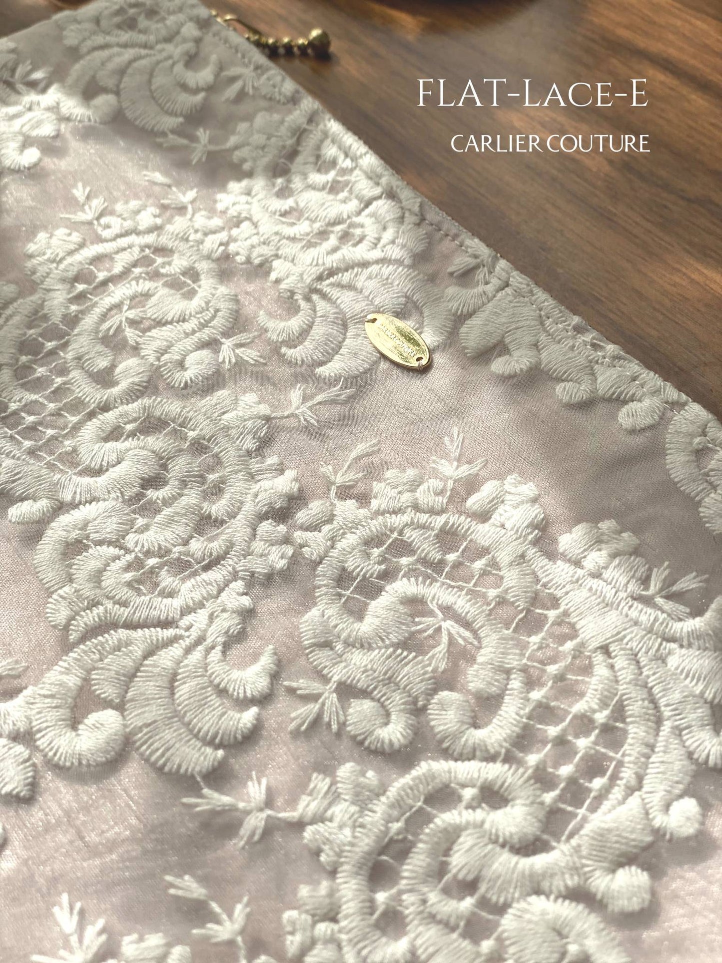 【即納品】さまざまなレースのポーチ・Flat【現品限り】