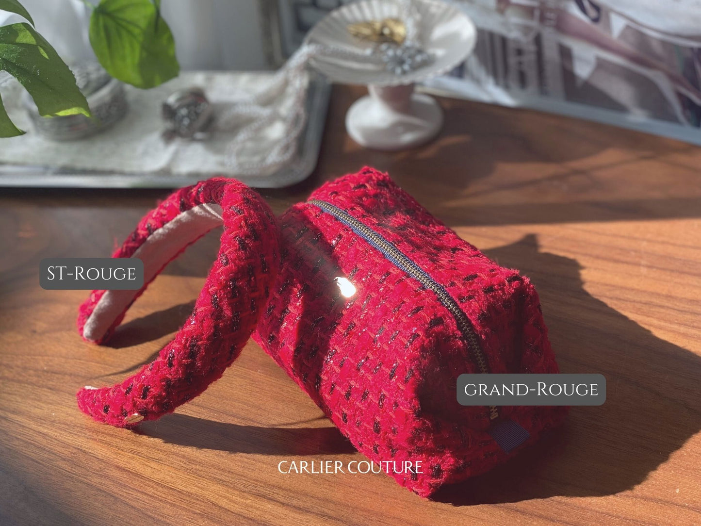 【即納品】イタリア製Tweed-ROUGEシリーズ 【現品限り】